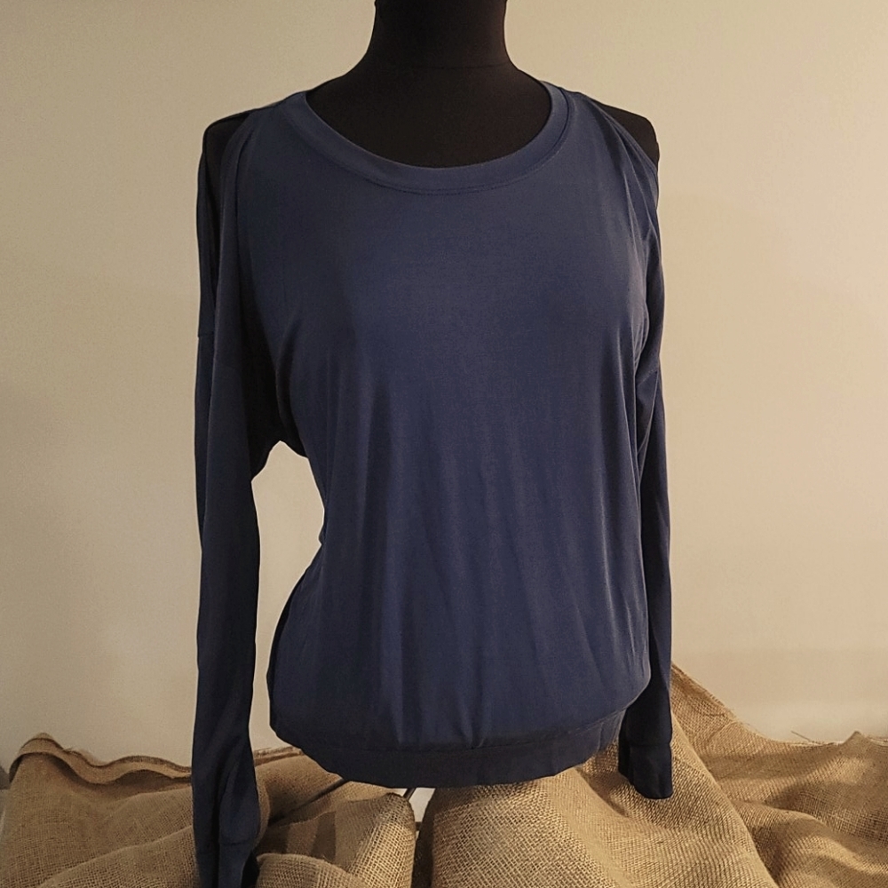 Mixed Threads - Peek-a-boo Shoulder Top